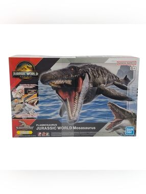 Jurassic World Rebirth Mosasaurus Plannosaurus Dinosaur Model Kit Bandai